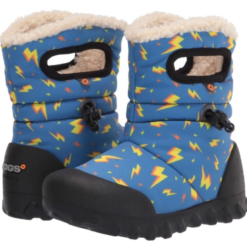 NWT Bogs B-moc Snow Rain Boot, Lightning-royal - Size Infant 5